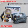 Máy rửa xe áp lực cao WORKFIX WF-PW2500W – Công Suất 2500W – Máy rửa xe có chỉnh áp – Hàng Chính Hãng – Lõi đồng 100%