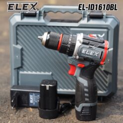 Máy Khoan Pin ELEX EL-ID1610BL, Lực siết 45Nm – Đầu Kẹp 13mm – 3 Chức Năng (Khoan, Búa, Bắt Vít)