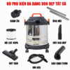 Máy thổi hút bụi điện BOSHUN 12L BS-HBCN12L, Công suất 1500W, Thổi cả khô và ướt, Động cơ bền bỉ