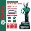 Kéo cắt cành dùng pin WORKFIX WF-CP30BL – Màn hình led báo % Pin – Công tắc bóp – Không chổi than – Lõi Đồng 100%