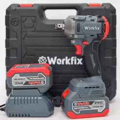 Máy Siết Bulong WORKFIX WF-IW360N đầu 2 trong 1 – Lực siết 360Nm – Bảo hành chính hãng 12 tháng