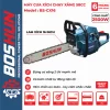 Máy cưa xăng 58CC BOSHUN BS-CX16, Lam xích dài 16INCH, Bơm nhớt tự động – Động cơ xăng 2 thì mạnh mẽ